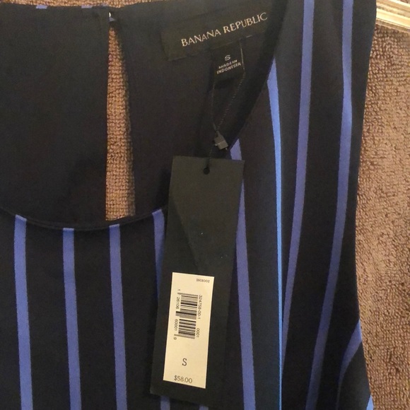 Banana Republic Striped Tank Blouse - Picture 3 of 4